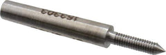 GF Gage - #1-72, Class 2B, Single End Plug Thread No Go Gage - Hardened Tool Steel, Size 000 Handle Not Included - All Tool & Supply