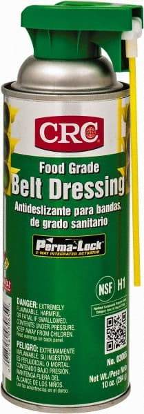 CRC - 16 Ounce Container Clear Aerosol, Belt and Conveyor Dressing - Food Grade, 350°F Max - All Tool & Supply