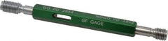 GF Gage - 5/16-24, Class 2B, Double End Plug Thread Go/No Go Gage - Hardened Tool Steel, Size 1 Handle Included - All Tool & Supply