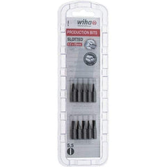 Wiha - Slotted Screwdriver Bits Reversible: NonReversible Blade Width (Inch): 7/32 - All Tool & Supply