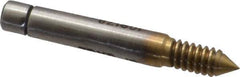 GF Gage - #6-32, Class 2B, Single End Plug Thread No Go Gage - High Speed Steel, Size 00 Handle Not Included - All Tool & Supply