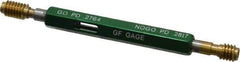 GF Gage - 5/16-18, Class 2B, Double End Plug Thread Go/No Go Gage - High Speed Steel, Size 1 Handle Included - All Tool & Supply