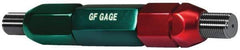 GF Gage - 9/16-12, Class 2B, Double End Plug Thread Go/No Go Gage - Steel, Size 6W Handle Included - All Tool & Supply