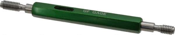 GF Gage - M6x1.00, Class 6H, Double End Plug Thread Go/No Go Gage - Hardened Tool Steel, Size 1 Handle Included - All Tool & Supply