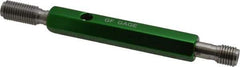 GF Gage - M10x1.25, Class 6H, Double End Plug Thread Go/No Go Gage - Hardened Tool Steel, Size 2 Handle Included - All Tool & Supply