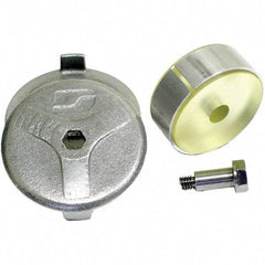 Dynabrade - Brush Mounting Wheel Hub Assembly - Compatible with 4" DynaZip Surface Preparation Tools - All Tool & Supply