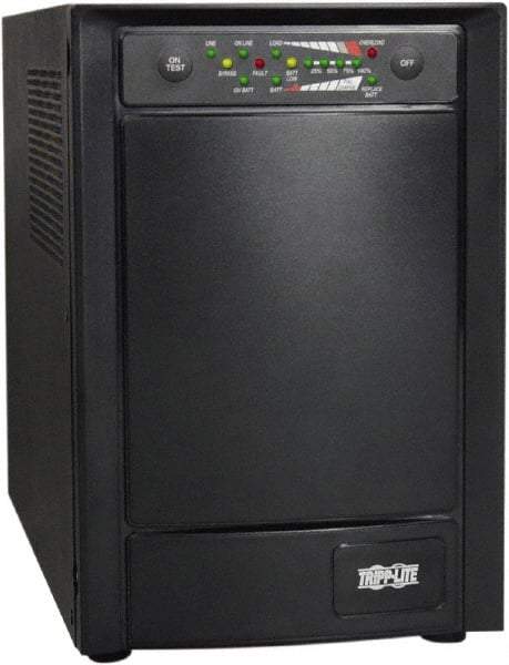 Tripp-Lite - 15 Amp, 1,000 VA, Tower Mount Online Backup Uninterruptible Power Supply - Backup 4-1/2 min with Full Load & 14 min with Half Load, 120 VAC Input & Output, 800 Watt Output, 1 Phases, 6 Outlets - All Tool & Supply