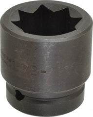 Proto - 1" Drive 1-1/2" Impact Socket - 8 Points, 2-13/16" OAL - All Tool & Supply