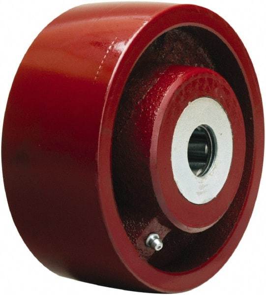 Hamilton - 7 Inch Diameter x 2-1/2 Inch Wide, Cast Iron Caster Wheel - 1,500 Lb. Capacity, 3-1/4 Inch Hub Length, 1-1/4 Inch Axle Diameter, Tapered Roller Bearing - All Tool & Supply