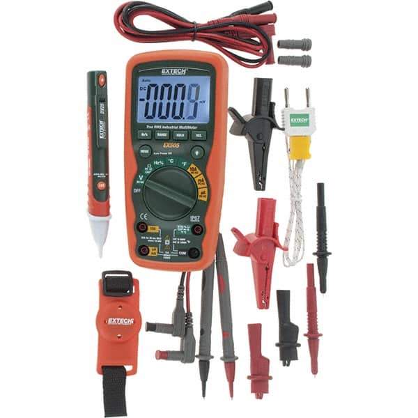 Extech - 4 Piece, Digital Multimeter Kit - 1,000 Volt Max - All Tool & Supply