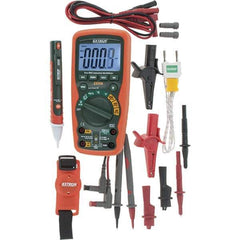 Extech - 4 Piece, Digital Multimeter Kit - 1,000 Volt Max - All Tool & Supply