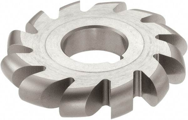 Keo - 1/16" Radius, 1/8" Circle Diam, 2-1/4" Cutter Diam, Arbor Connection, Convex Radius Cutter - High Speed Steel, Uncoated, Form Relieved, 16 Teeth - All Tool & Supply