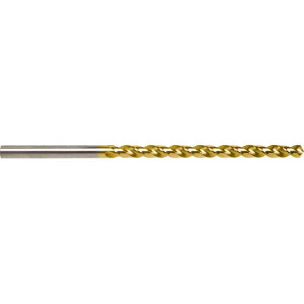 Taper Length Drill Bit: 118 ° Coated, RH Cut, Parabolic Flute, Cylindrical Shank, Series 5537