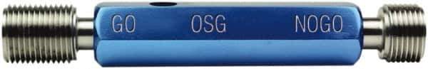 OSG - M4x0.7, Class 6H, Double End Plug Thread Go/No Go Gage - High Speed Steel, Handle Included - All Tool & Supply