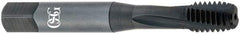 OSG - 3/4-16 UNF 4 Flute 2B Modified Bottoming Spiral Flute Tap - Powdered Metal, Oxide Finish, 4-1/4" OAL, Right Hand Flute, Right Hand Thread, H5, Series 313NI - All Tool & Supply