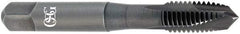 OSG - 3/4-10 UNC, 4 Flute, Oxide Finish, High Speed Steel Spiral Point Tap - Plug Chamfer, Right Hand Thread, 4-1/4" OAL, 2" Thread Length, 0.59" Shank Diam, 2B/3B Class of Fit, Series 312NI - Exact Industrial Supply