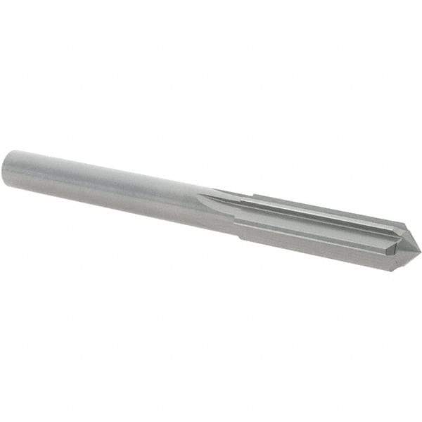 OSG - 8.9mm Solid Carbide Chucking Reamer - Straight Flute, 7.94mm Straight Shank, 32mm Flute Length, 89mm OAL - All Tool & Supply