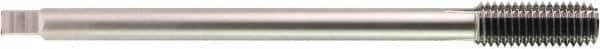 OSG - M6x1.00 Metric Coarse H7 Bright Finish Solid Carbide Thread Forming Extension Tap - Bottoming Chamfer, 3-15/16" OAL, Series 357 - Exact Industrial Supply