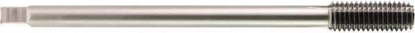 OSG - M10x1.50 Metric Coarse H7 Bright Finish Solid Carbide Thread Forming Extension Tap - Bottoming Chamfer, 5-29/32" OAL, Series 357 - Exact Industrial Supply