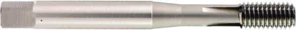 OSG - M10x1.50 Metric Coarse H7 Thread Limit Bottoming Thread Forming Tap - Solid Carbide, Bright Finish, 100mm OAL, 1-1/4" Thread Length, Right Hand Thread, Series 14153 - Exact Industrial Supply