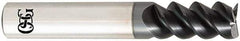 OSG - 14mm, 29mm LOC, 14mm Shank Diam, 89mm OAL, 3 Flute, Solid Carbide Square End Mill - Single End, TiAlN Finish, Spiral Flute, 60° Helix, Centercutting, Right Hand Cut, Right Hand Flute, Series HP460 - All Tool & Supply