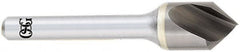 OSG - 3/4" Head Diam, 3/8" Shank Diam, 1 Flute 60° Solid Carbide Countersink - All Tool & Supply