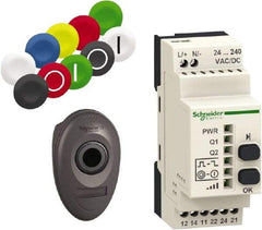 Square D - Maintained (MA) and Momentary (MO), Wireless Pushbutton System with Programmable Receiver - 24-240 VAC/VDC - All Tool & Supply