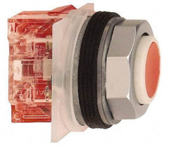 Square D - 1.18 Inch Mount Hole, Pushbutton Switch Only - Multicolored Pushbutton, Nonilluminated, Momentary (MO), Shock and Vibration Resistant - All Tool & Supply