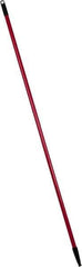 PRO-SOURCE - 60 x 1-1/4" Fiberglass Handle for Floor Squeegees & Push Brooms - Threaded Connection, Red - All Tool & Supply