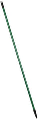 PRO-SOURCE - 60 x 1-1/4" Fiberglass Handle for Floor Squeegees & Push Brooms - Threaded Connection, Green - All Tool & Supply