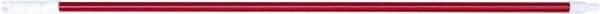 PRO-SOURCE - 60 x 1-1/4" Fiberglass Handle for Floor Squeegees & Push Brooms - Threaded Connection, Red - All Tool & Supply