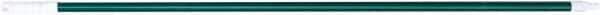 PRO-SOURCE - 60 x 1-1/4" Fiberglass Handle for Floor Squeegees & Push Brooms - Threaded Connection, Green - All Tool & Supply