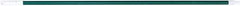 PRO-SOURCE - 60 x 1-1/4" Fiberglass Handle for Floor Squeegees & Push Brooms - Threaded Connection, Green - All Tool & Supply