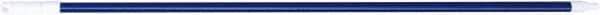 PRO-SOURCE - 60 x 1-1/4" Fiberglass Handle for Floor Squeegees & Push Brooms - Threaded Connection, Blue - All Tool & Supply