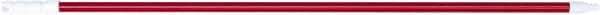 PRO-SOURCE - 54 x 1-1/4" Fiberglass Handle for Floor Squeegees & Push Brooms - Threaded Connection, Red - All Tool & Supply