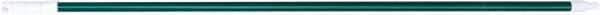 PRO-SOURCE - 54 x 1-1/4" Fiberglass Handle for Floor Squeegees & Push Brooms - Threaded Connection, Green - All Tool & Supply