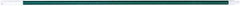 PRO-SOURCE - 54 x 1-1/4" Fiberglass Handle for Floor Squeegees & Push Brooms - Threaded Connection, Green - All Tool & Supply