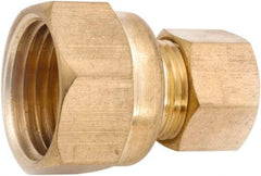 ANDERSON METALS - 5/8" OD, Lead Free Brass Female Connector - 150 Max Working psi, Comp x FNPT Ends - All Tool & Supply