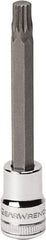 GearWrench - 3/8" Drive, T40 Torx Bit Socket - 1-55/64" OAL, 1.81" Bit Length - All Tool & Supply