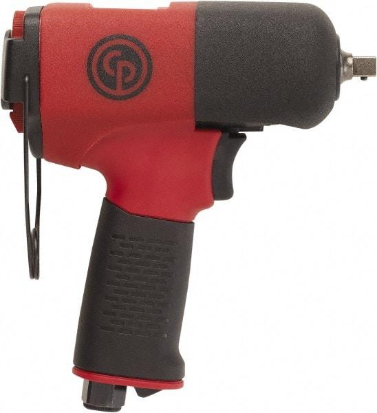 Chicago Pneumatic - 3/8" Drive, 11,500 RPM, 332 Ft/Lb Torque Impact Wrench - Pistol Grip Handle, 8 CFM, 90 psi, 1/4" NPT Inlet - All Tool & Supply