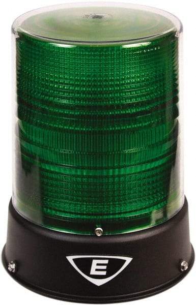 Edwards Signaling - 24 VAC/VDC, 4X NEMA Rated, LED, Green, Flashing, Steady Light - 65 Flashes per min, 3/4 Inch Pipe, 8-1/4 Inch Diameter, 7-3/4 Inch High, IP66 Ingress Rating, Pipe Mount - All Tool & Supply