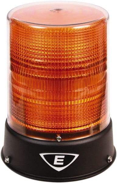 Edwards Signaling - 24 VAC/VDC, 4X NEMA Rated, LED, Amber, Flashing, Steady Light - 65 Flashes per min, 3/4 Inch Pipe, 8-1/4 Inch Diameter, 7-3/4 Inch High, IP66 Ingress Rating, Pipe Mount - All Tool & Supply