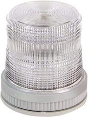 Edwards Signaling - 24 VDC, 4X NEMA Rated, LED, Amber, Blue, Red, Multi Status Indicator - 65, 120, 240 Flashes per min, 3/4 Inch Pipe, 4-1/2 Inch Diameter, 4-5/8 Inch High, Pipe Mount, Surface Mount, Wall Mount - All Tool & Supply