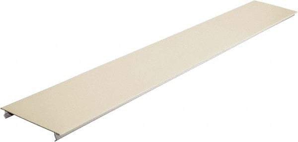 Hubbell Wiring Device-Kellems - 31-1/2 Inch Long x 4-3/4 Inch Wide x 1/4 Inch High, Rectangular Raceway Cover - Ivory, For Use with HBL4750 Series Raceways - All Tool & Supply