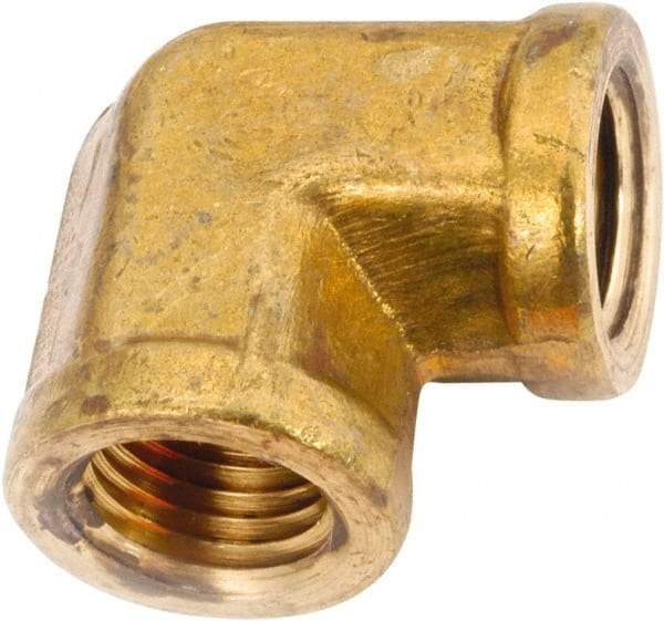 ANDERSON METALS - Class NSF, 1/2" Internal Pipe, Lead Free Brass 90° Elbow - NPT - All Tool & Supply