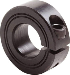 Climax Metal Products - 65mm Bore, Steel, One Piece Clamp Collar - 3-3/4" Outside Diam - All Tool & Supply