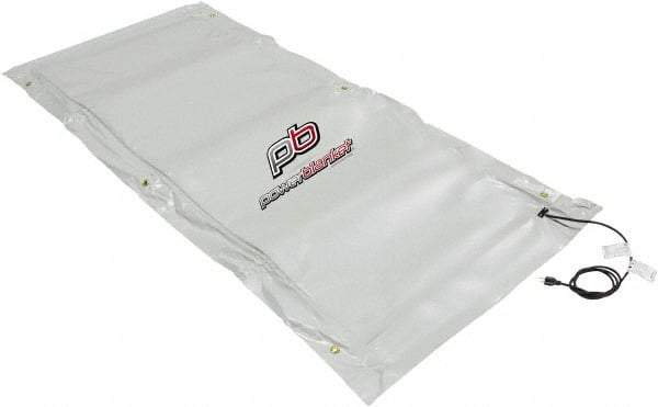 Powerblanket - 108" Long x 60" Wide, Flat, PVC, Standard Heat Blanket - 120 Volts, Flat Back - All Tool & Supply