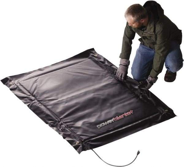 Powerblanket - 48" Long x 36" Wide, Flat, PVC, Standard Heat Blanket - 120 Volts, Flat Back - All Tool & Supply