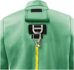 Steiner - Size 2XL Flame Resistant/Retardant Jacket - Green, Cotton, Snaps Closure - All Tool & Supply