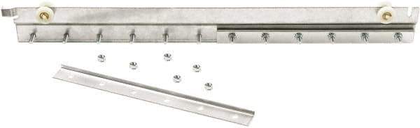 Steiner - 2' Long Galvanized Steel Dock Strip Door Strip Door Trolley - Use with Track & Roller Track - All Tool & Supply